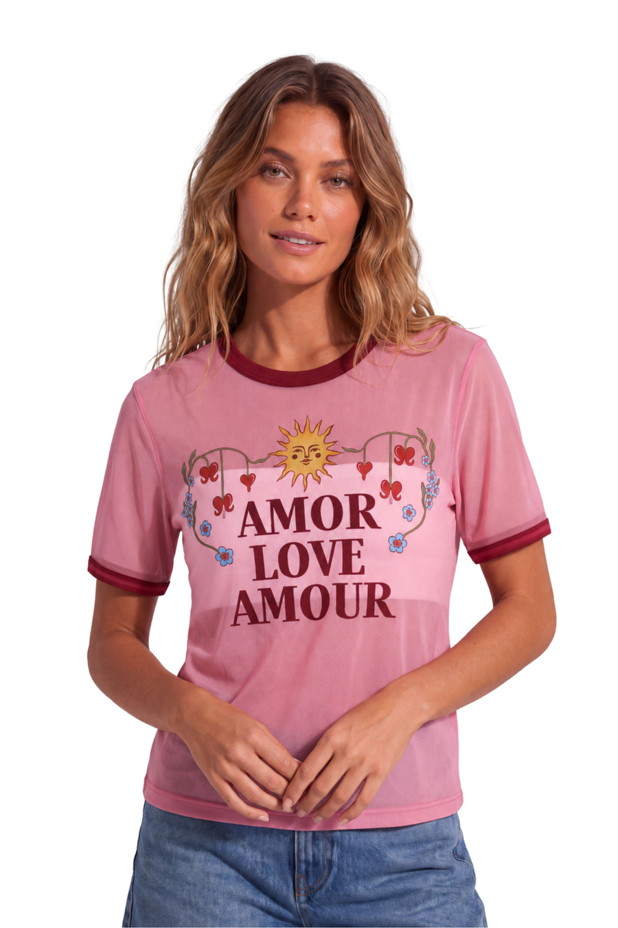 Amor Mesh Shirt