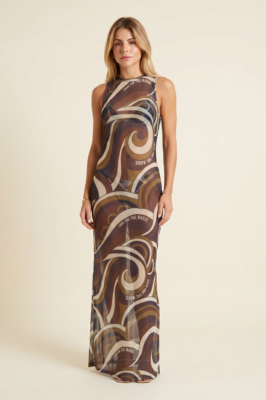 Look For The Magic Mesh Dress