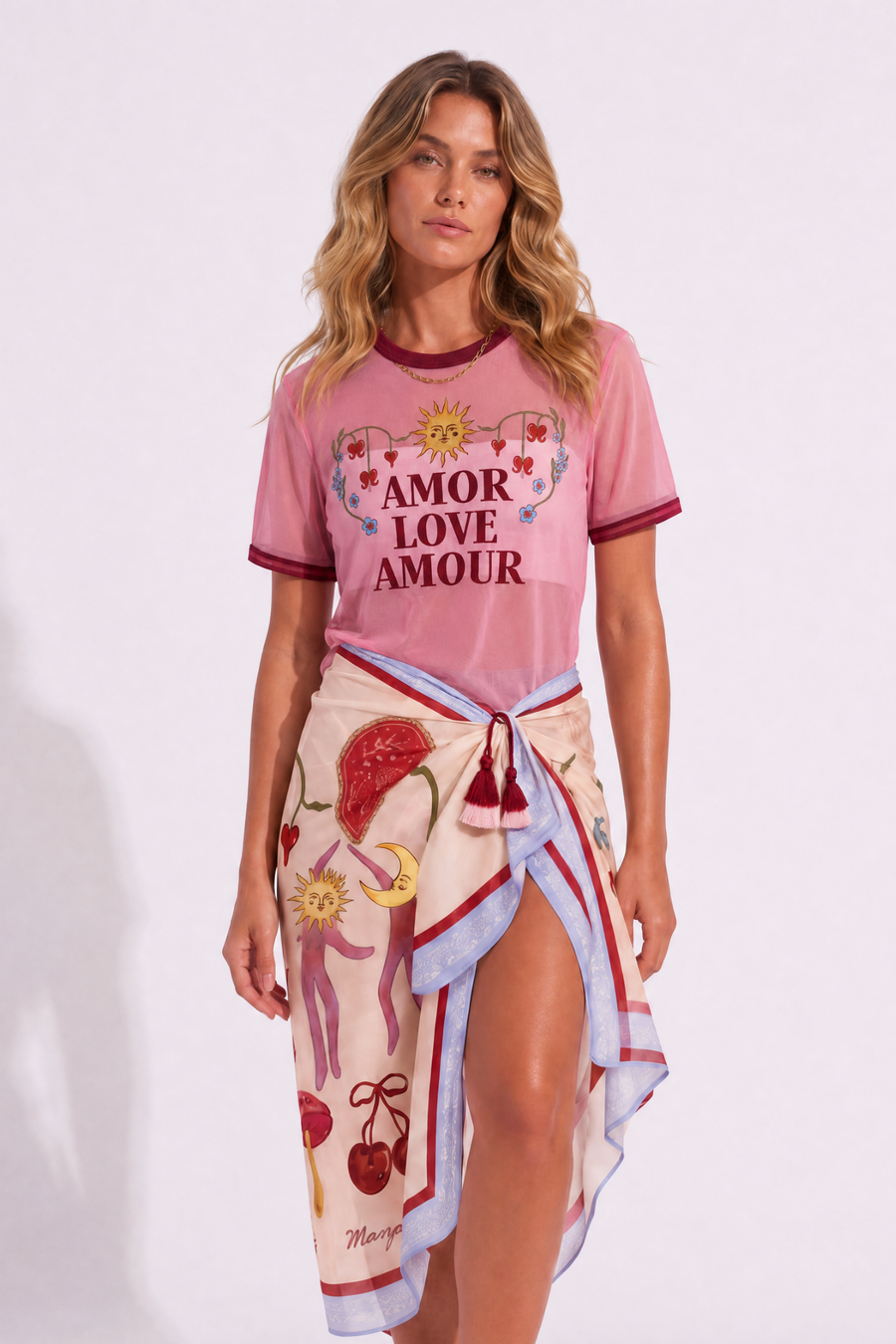 Amor Mesh Shirt