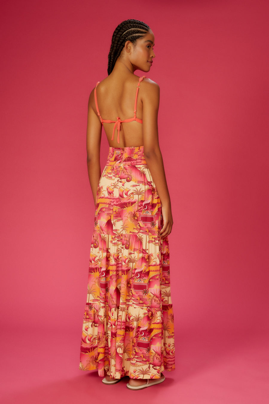 Lastex Tropical Skirt