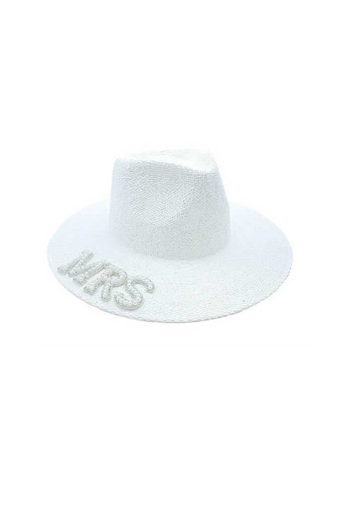 Mrs. Straw White Hat