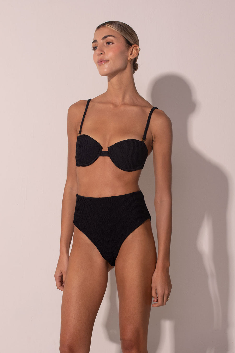The Balconette Scrunchie Bikini Top