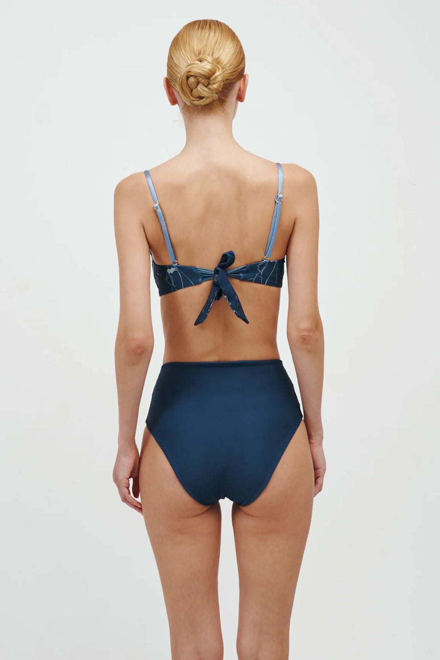 Sailing in the Night Bikini Top