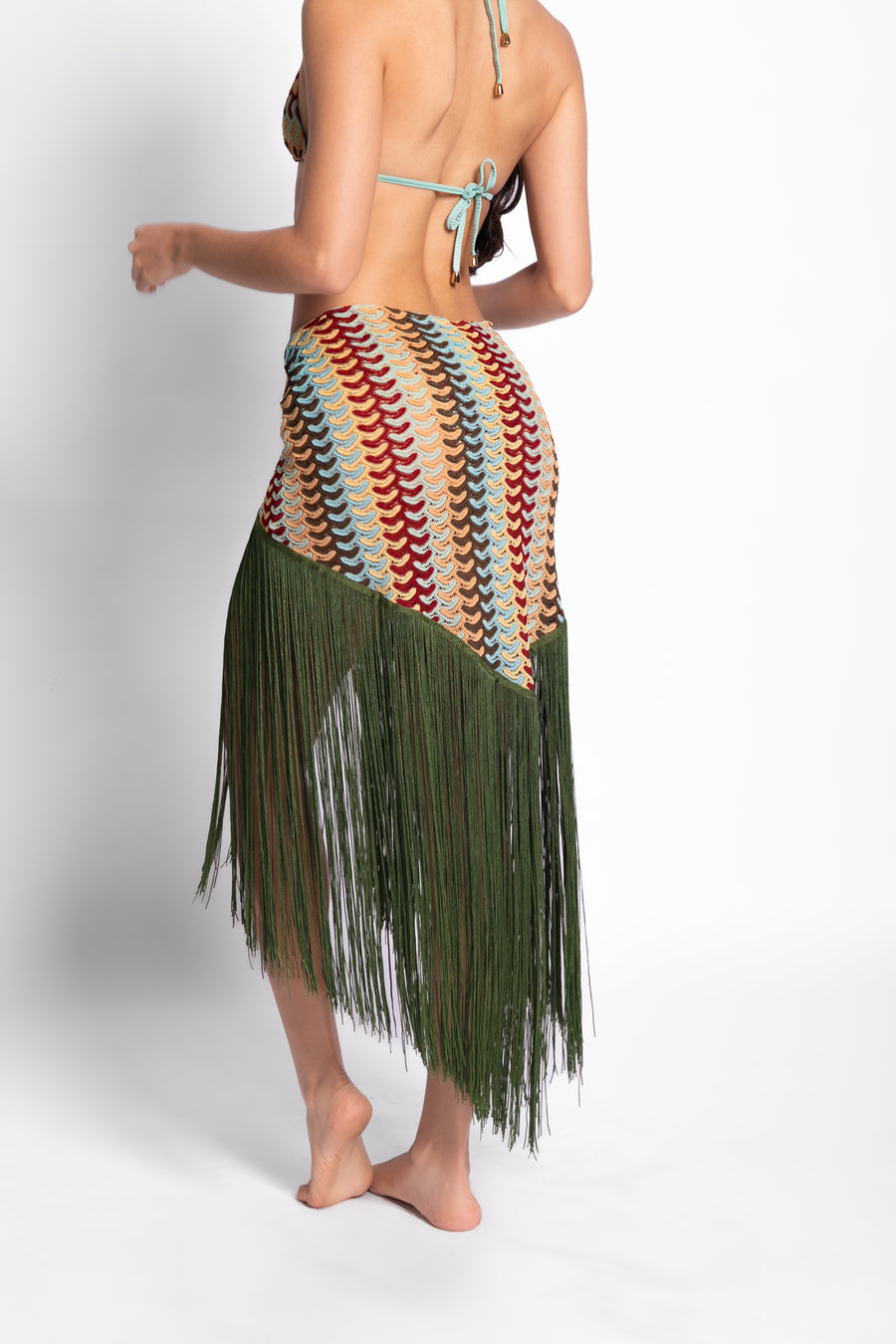 Eleonora Fringe Sarong