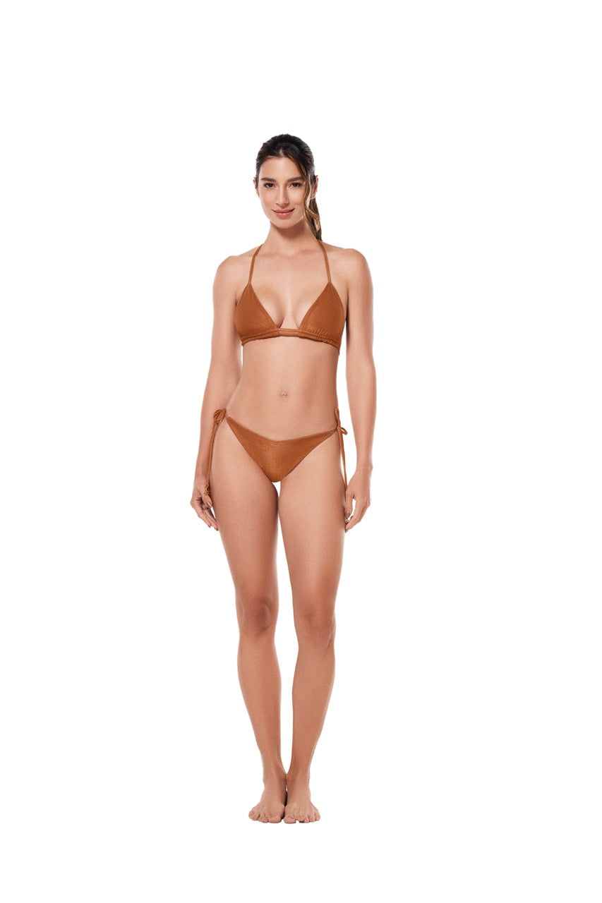 Kyla Copper Bikini Bottom