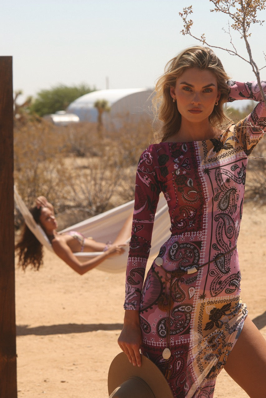 Kate Oasis Dress Pink / M