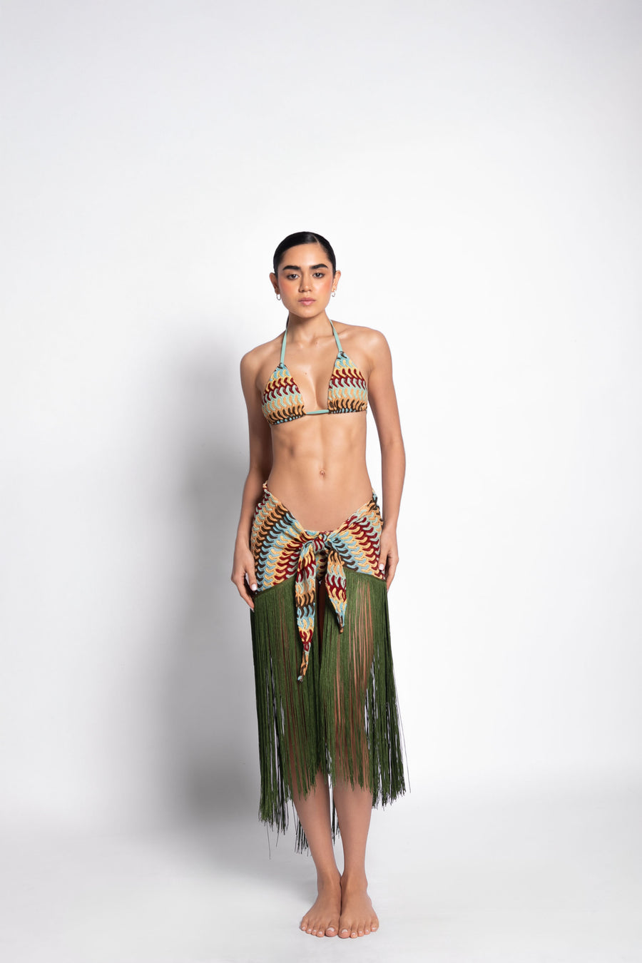 Eleonora Fringe Sarong