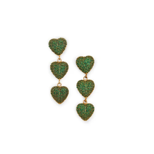 Heart Trail Earrings